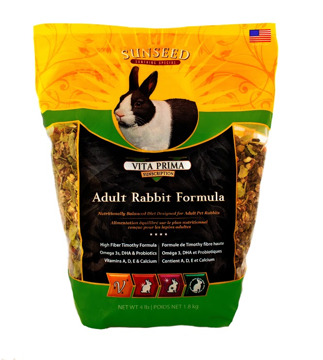 Sunseed Vita Prima Adult Rabbit Formula Rabbit Food 4lb