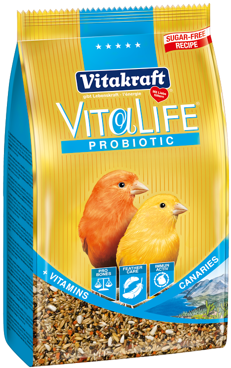 Vitakraft VitaLife Probiotic Canary Bird Food 800g