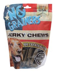 Nootie No Grainer Jerky Chews BBQ Chicken 16oz