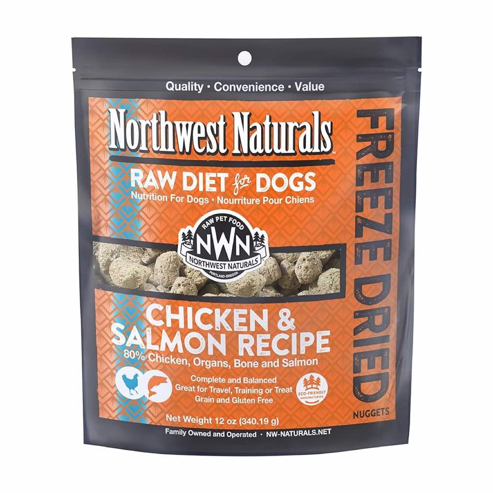 'BUNDLE DEAL': Northwest Naturals Chicken & Salmon Freeze Dried Raw Diet Dog Food