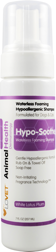 Nootie Lovet Waterless Hypoallergenic White Lotus Plum Foaming Shampoo 7oz