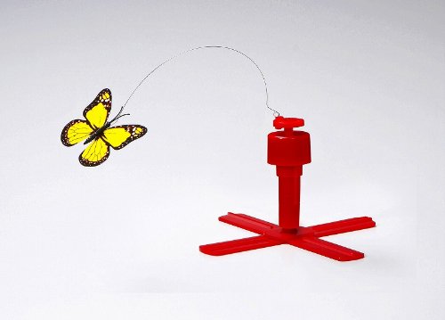 Marukan Spinning Butterfly Cat Toy