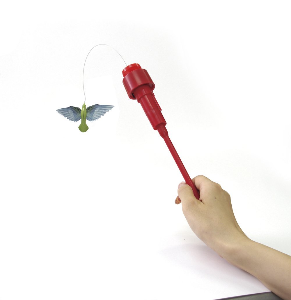 Marukan Spinning Small Bird Cat Toy