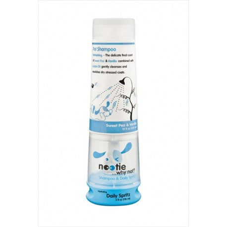 Nootie Moisturizing Shampoo & Daily Spritz Combo Bottle - Sweet Pea & Vanilla