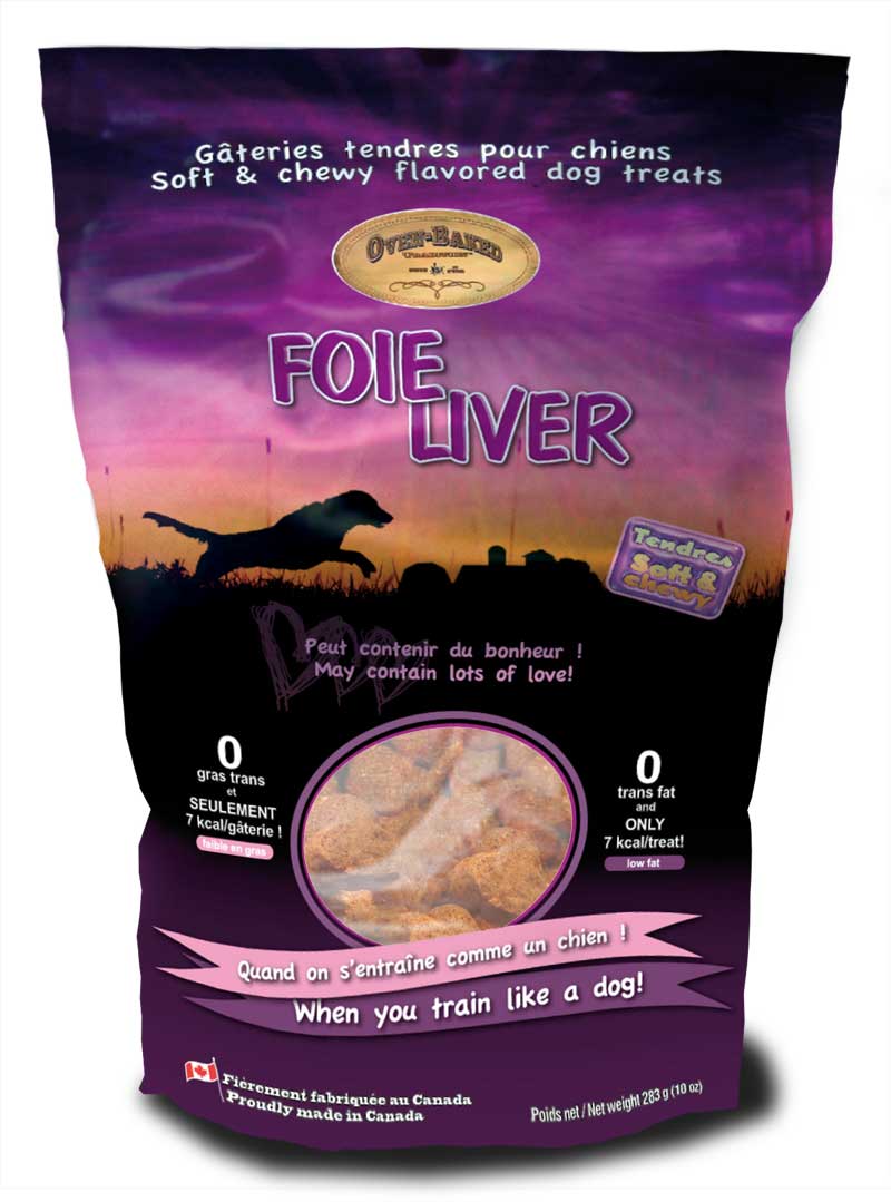 Oven-Baked Tradition Soft & Chewy Liver Dog Treat 283g